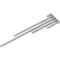 Sealey AK6351 Extension Bar Set 5pc 1/2"Sq Drive
