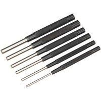 Sealey AK9123 Parallel Pin Punch Set 6pc