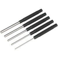 Sealey AK9124 Long Pattern Parallel Pin Punch Set, 5 Pieces