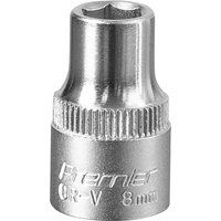 Sealey Premier WallDriveÂ® Socket 8mm 3/8"Sq Drive