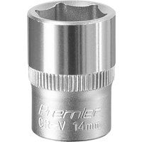 Sealey Premier WallDriveÂ® Socket 14mm 3/8"Sq Drive
