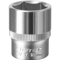 Sealey Premier WallDriveÂ® Socket 18mm 3/8"Sq Drive