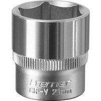 Sealey Premier WallDriveÂ® Socket 21mm 3/8"Sq Drive