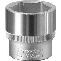 Sealey Premier WallDriveÂ® Socket 22mm 3/8"Sq Drive