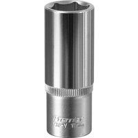 Sealey S3817D Deep Walldrive Socket, 3/8" Square Drive, 17mm, Silver