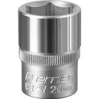 Sealey Premier WallDriveÂ® Socket 20mm 1/2"Sq Drive