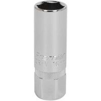Sealey Spark Plug Socket 16mm 1/2"Sq Drive - S12SP10