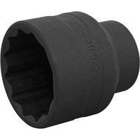 Sealey SX014 Impact Bi-Hex Socket, 3/4" Square Drive, 50mm, Black