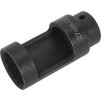 Sealey SX024 Thin Wall Diesel Injector Socket, 1/2" Square Drive, 27mm