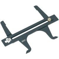 Sealey VS040 Brake Drum Wear Gauge, 245mm x 311mm x 24mm