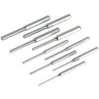 Sealey AK9109M Metric Roll Pin Punch Set, 3mm-12mm, Silver, 9 Pieces
