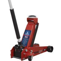 Sealey 3000CXD 3 Tonne Ton Trolley Jack Car Lift Van Heavy Duty