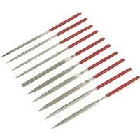 Sealey Diamond Needle File Set 10pc - AK577