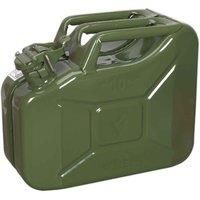 Sealey Jerry Can 10L - Green JC10G