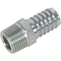 Sealey Screwed Tailpiece Male 3/8"BSPT - 1/2" Hose Pack of 5 - AC42