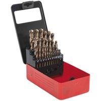 Sealey AK4702 Metric Cobalt Drill Bit Set (25 Pieces)