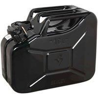 Sealey JC10B Jerry Can, 10L, Black