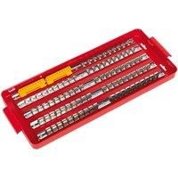 Sealey 1/4" 3/8" 1/2" Sq Dr Socket Storage Rack/Rail/Tray/Hook/Holder/Clip AK272