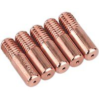 Sealey Contact Tip 0.8mm TB14 Pack of 5 Welding Tool Accessories/Equipment