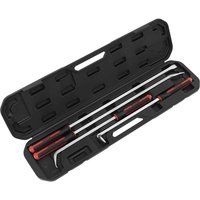 Sealey AK9100 Prybar Set 4 Piece Heavy Duty Workshop Equipment Garage Hand Tool