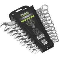 Sealey S0400 Metric Combination Spanner Set, 11 Pieces