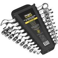 Siegen S0404 Combination Spanner Set 22pc Metric/Imperial