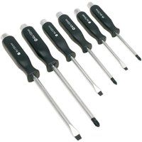 Sealey S0535 Hammer-Thru Screwdriver Set, 6 Pieces