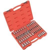 Sealey Hex Socket Bit Set 30pc 1/2"Sq Drive AK2196