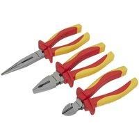 Sealey Pliers Set 3pc VDE Approved AK83452
