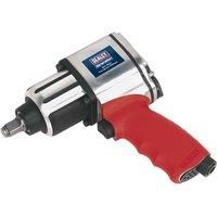 Sealey GSA02 Air Impact Wrench 1/2" Square Drive Twin Hammer