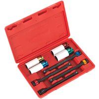 Sealey Ak2243 Torque Stick And Aluminium Wheel Impact Socket Set 8Pc 1/2Sq Drive