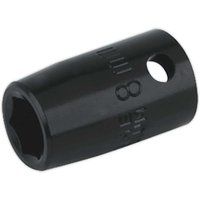 Sealey IS3808 Impact Socket, 3/8" Square Drive, 8mm