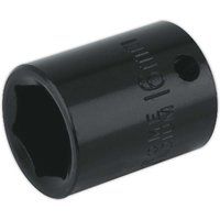 Sealey IS3816 Impact Socket, 3/8" Square Drive, 16mm