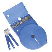 Sealey BSL102 CVJ Boot Universal Clamp Kit, 27mm x 183mm x 253mm, Blue
