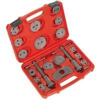 Sealey VS0282 21 Piece Brake Caliper Piston Wind Back Tool Kit