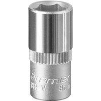 Sealey Siegen S1408 8mm 1/4'Sq Drive WallDrive Socket