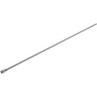 Sealey AK5536 Spline Socket Bit Extra-Long M10 x 800mm 1/2"Sq Drive