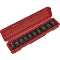 Sealey AK2301 Impact TRX-Star Female Socket Set 1/2" Sq Drive 10pc Garage