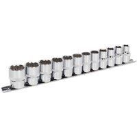 AK2684 Sealey Socket Set 12pc 1/2"Sq Drive 12pt WallDrive® Metric [Socket Sets]