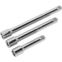 Siegen S0719 3pc 3/8"Sq Drive Extension Bar Set