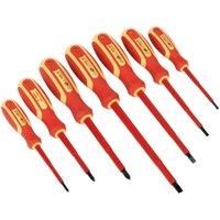 Sealey Screwdriver Set 7pc Electrician's VDE Approved Insulated Shock Proof x