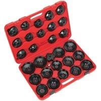 Sealey VS7006 Oil Filter Cap Wrench Set