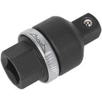 Sealey AK737 Ratchet Adaptor, 1/2" Square Drive, Black