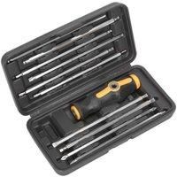 Siegen Sealey S0777 20-In-1 Standard & T Handle Soft Grip Screwdriver Set