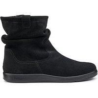 Hotter Sprite Boots Wide Fit - Black