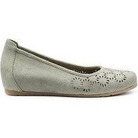 'Swan' Slip On Shoes with Hidden Wedge