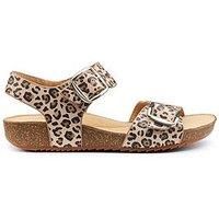 Wide Fit 'Tourist II' Cork-Wedge Sandals
