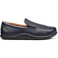 Hotter Men's 'Relax' Slippers in Dark Navy | Size: 6