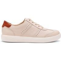 Hotter Women's Wide Fit 'Maeve' Trainers in Light Sand | Size: 4