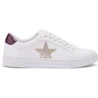 Hotter Women's 'Star' Trainers in White | Size: 6